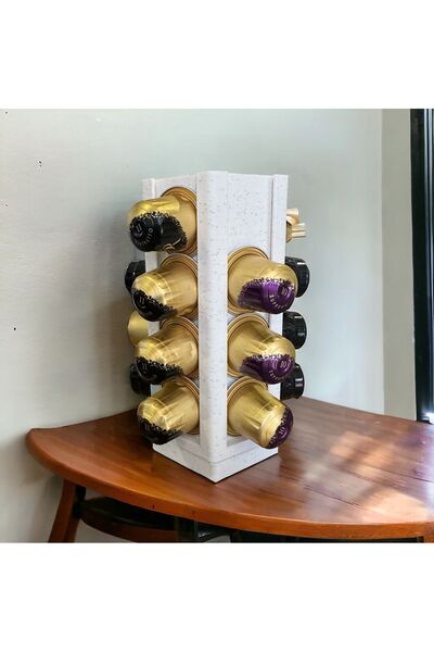 BYK DESIGN NESPRESSO VE STARBUCK UYUMLU KAPSÜL KAHVE TUTUCU - HAREKETLİ DÖNEB...