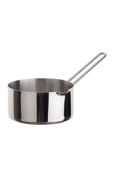 724HOME 14 Cm Milk Jug and Sauce Bowl, Steel Coffee Pot, Kacerola, Egg Boiling 1000 ml