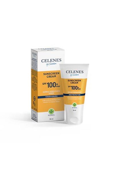 Celenes Herbal Sunscreen Cream Spf100 Max 50 ml