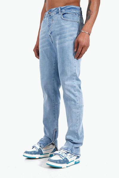 İkao Regular Fit Zipped Jeans