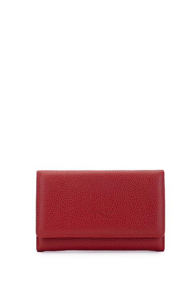 Tamer Tanca Red Genuine Leather Women's Wallet