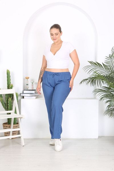 Tunikteks Woven Viscose Cotton Soft Fabric,Comfortable Cut Pants,Non-Sweat Fabric