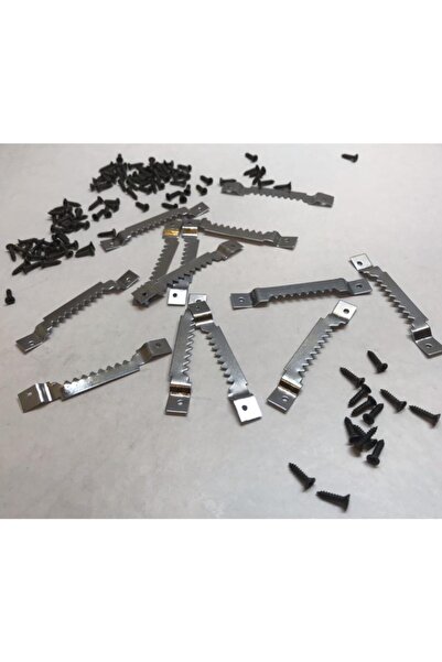 Genel Markalar Tablo Çerçeve Timsah Ağız Askı Aparatı Montaj Vidaları 20 Adet