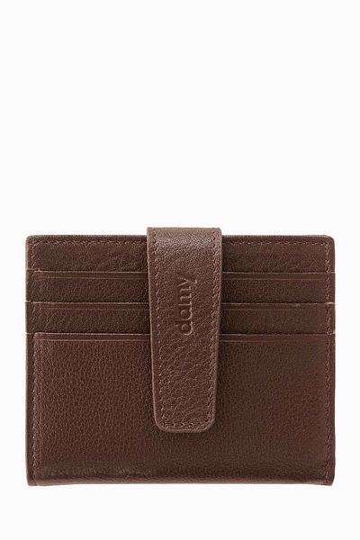 DAMY Portofel unisex cu compartiment pentru monede - maro K518