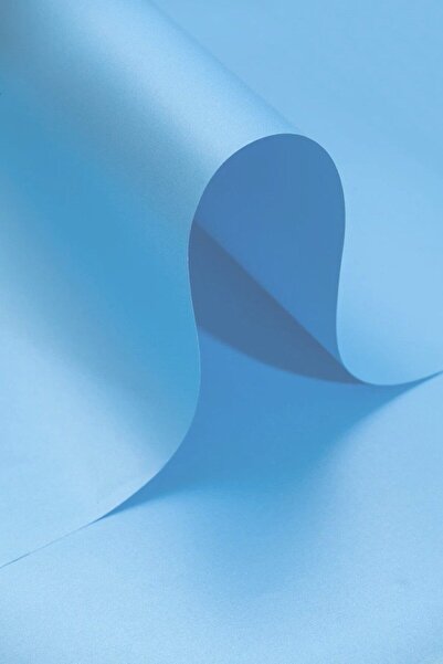 roco paper Sedef Fon Kartonu - Açık Mavi 160 gr. 50*70 cm