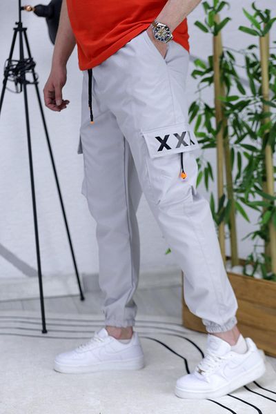WAFRA Ανδρικό Jogger Leg Elastic Cargo Pantalon Xxx
