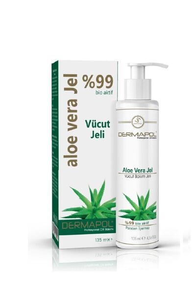 Dermapol Lazer Epilasyon Ve Ağda Öncesi-sonrası Cilt Bakımı. Aloe Vera Jel 135 ml