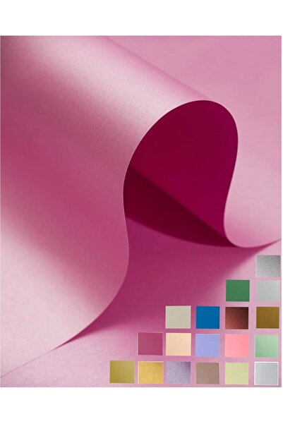 roco paper Sedef Fon Karton - Fuşya 160 Gr. 50x70 Cm