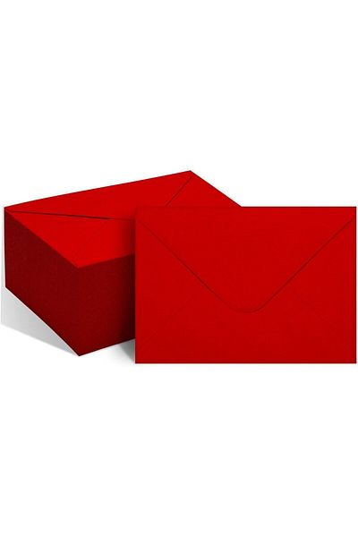 roco paper Red Small Envelope 7x9 Cm 50 Pieces