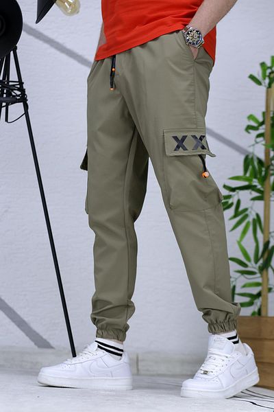 WAFRA Ανδρικό Jogger Leg Elastic Cargo Pantalon Xxx