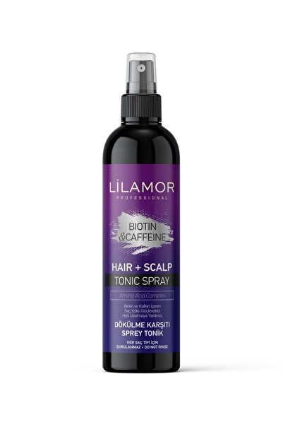Lilamor Tonik Sprey Biotin & Caffeine 250 Ml.