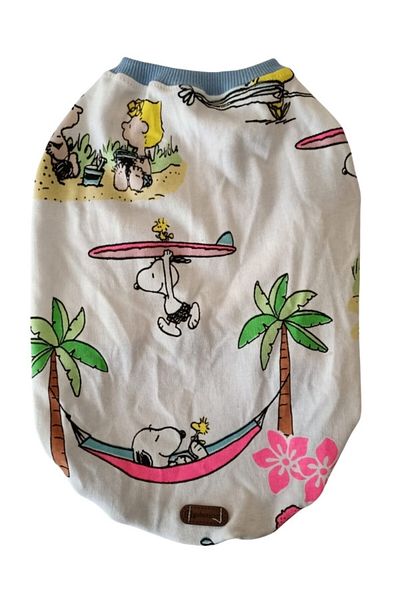 Gobo Snoopy Patterned Cat Outfit - Sleeved Dog Dress