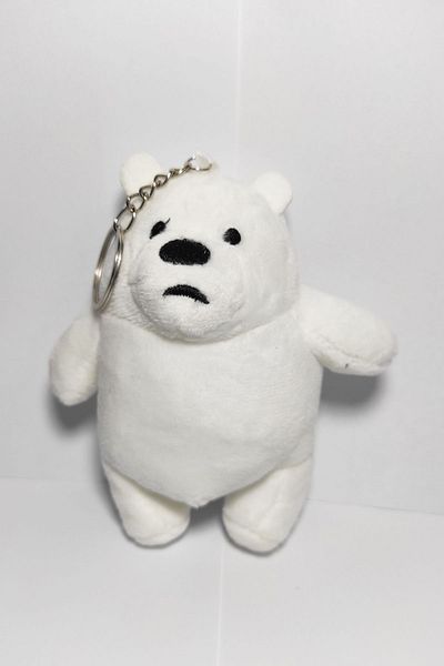 dudu kids Plush Kafadar Polar Bear Keychain - 13 Cm - White - Bag Ornament - LoveDay Gift - Toy