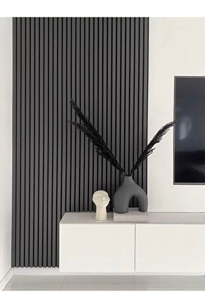 AGT Akyürek Lb 3771 Model Soft Touch Fırtına Gri Dekor Profil Duvar Kaplama Panel Lambri