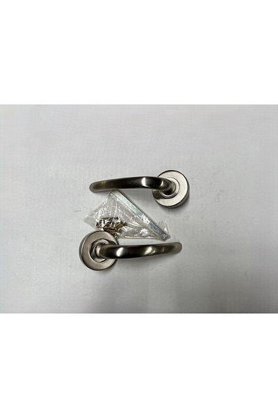 HOMDEP Aluminum Crane Model Door Handle with Rosette - 1 Set