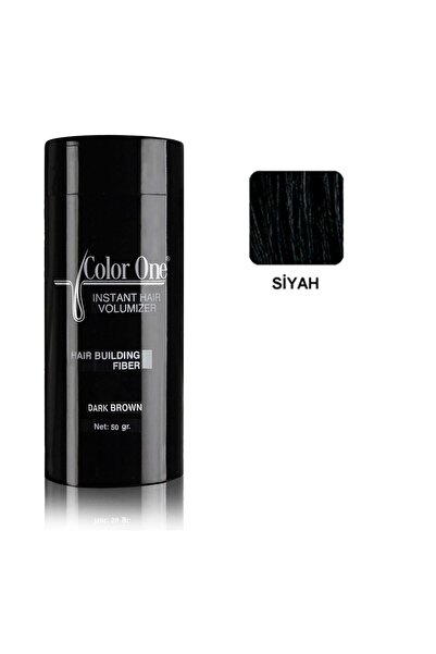 Color One Hair Siyah Saç Tozu Topik 50 gr Organik Boya Içermez Leke Yapmaz
