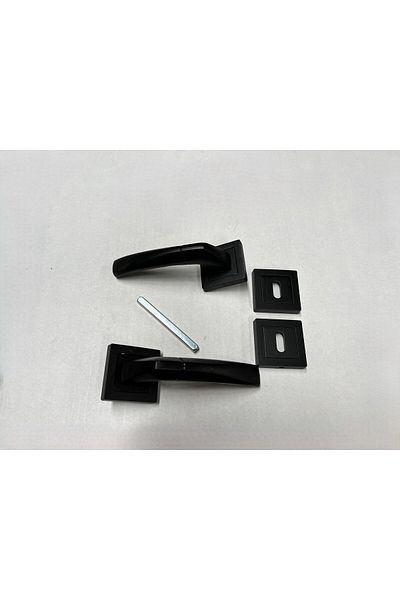 HOMDEP Kordelya Square Model Door Handle with Badge - 1 Set