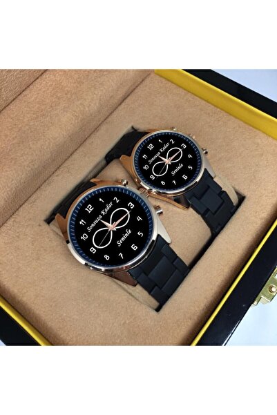 STONY Çift Saatleri Sevgili Saatleri Kombini Erkek Kol Saati Doğum Günü Yıl D...
