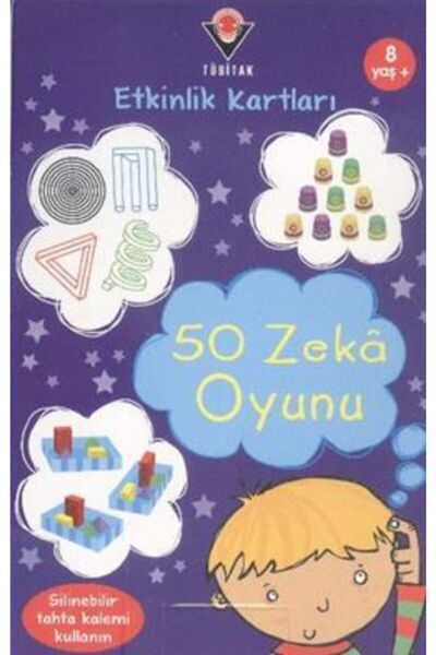 Tübitak Yayınları Etkinlik Kartları 50 Zeka Oyunu Kolektif - Lucy Beckett Bowman