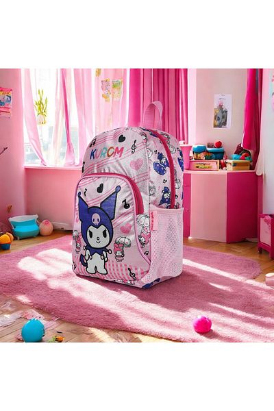 Shopiolog Kindergarten Nursery Daily Use Backpack for Girls - Waterproof, 2 Compartments