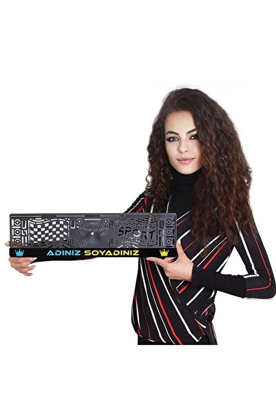 Parker Kişiye Özel Isimli Plakalık Hd Kalite Uv Kabartma Plakalık - Işıksız Plakalık