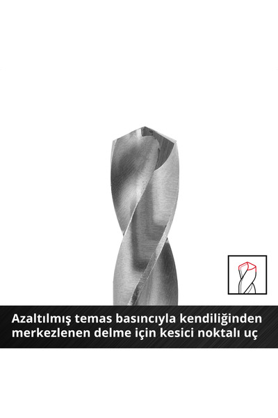 Einhell S-CASE 10 parça metal matkap ucu seti - 49108723