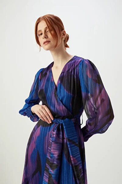 Gusto Kivágott hosszú estélyi ruha - Saks