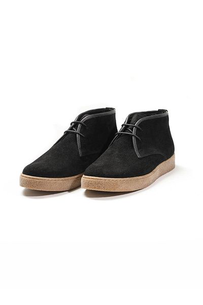 Dufy Μαύρα ανδρικά Flat Casual παπούτσια - 80789