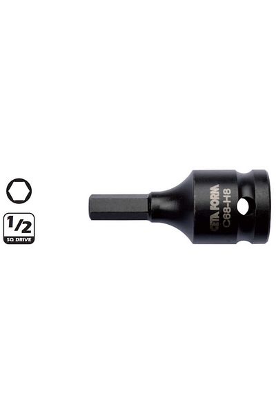 Ceta 10 Mm Allen Tip Air Form Socket Bit - 1/2”
