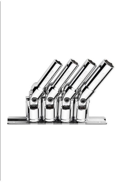 Ceta 4 Pieces 3/8” Glow and Socket Spark Plug Set