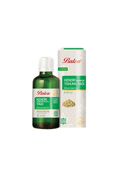 Balen Kendir (KENEVİR) Tohumu Yağı 50 ml