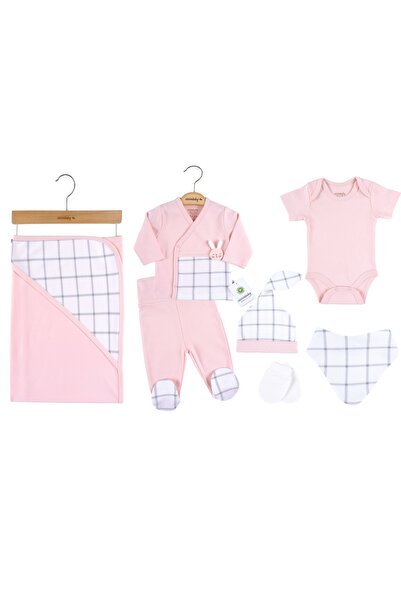Baby Ekose 7'li Zıbın Set 4866 Pembe