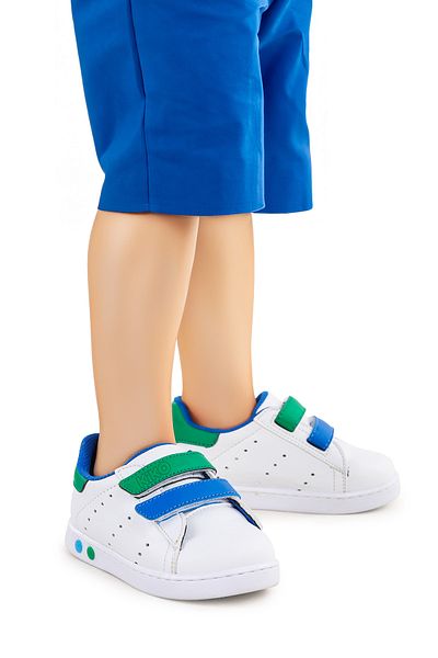 KARAMAZI Karamazı Kids Royzo for Baby Boy - Velcro and Lighted Sports Shoes