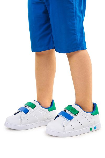 KARAMAZI Karamazı Kids Royzo for Baby Boy - Velcro and Lighted Sports Shoes