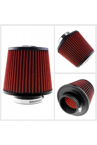 XMOD فلتر الهواء الخارجي Kn باللون الأحمر مناسب لجميع المركبات