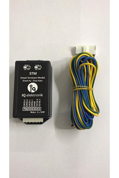 iq elektronik Stm Sinyal Tersleyici Modül Sinyal Stop Tersleme Sınyal Sıs Tersleme