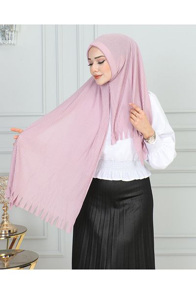 JAWEL ŞAL 1943 Model Practical Powder Color Shawl