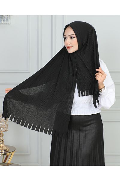 JAWEL ŞAL Black Practical Shawl - 1943 Model