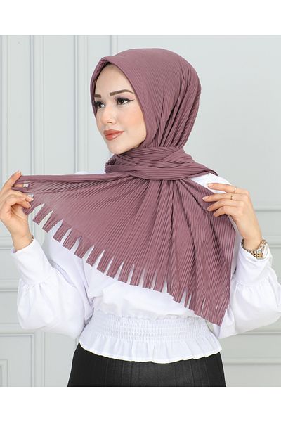 JAWEL ŞAL 1943 Model Practical Dried Rose Shawl