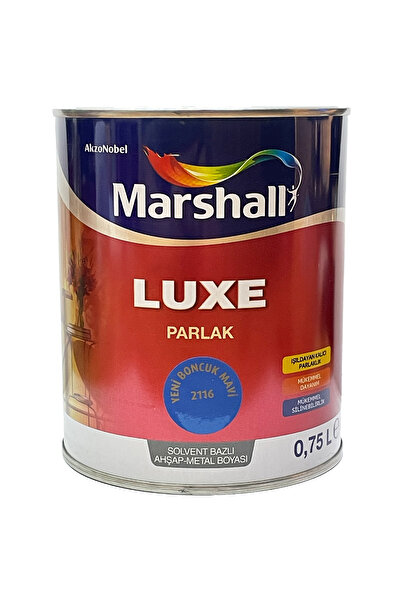 Marshall Luxe Parlak Solvent Bazlı Boya 0.75LT