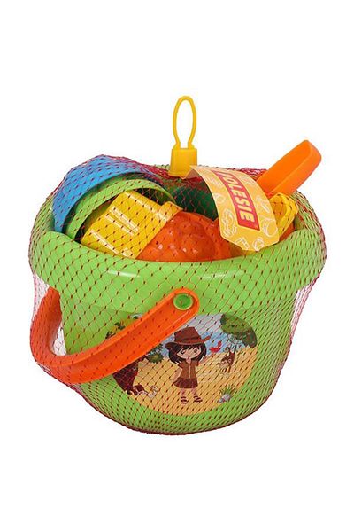 Polesie 89861 Green Ship Sand Bucket Set