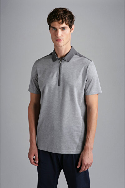 PAUL&SHARK قميص رجالي محبوك C.Wقطن