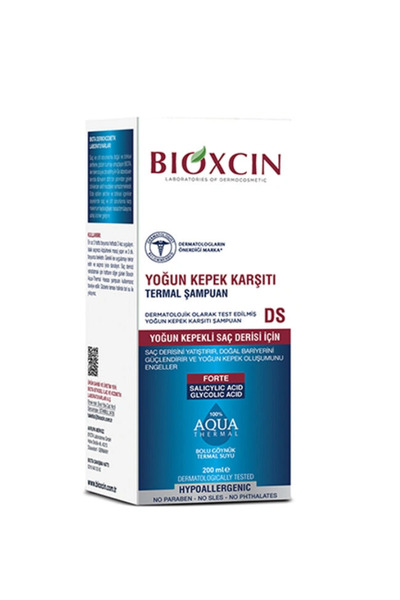 Bioxcin Aqua Thermal Yoğun Kepek Karşıtı Şampuan Ds 200mlmf-Diş Beyazlatıcı Köpük Hediye-