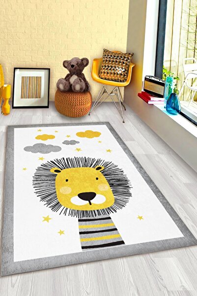Bebişim Halı Aslanlı Çocuk Halısı
