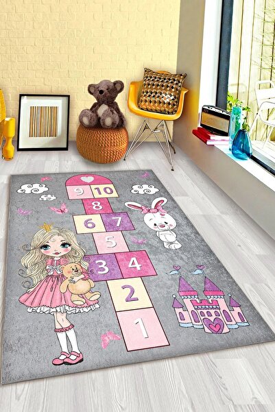 Bebişim Halı Prenses Kız Çocuk Halısı