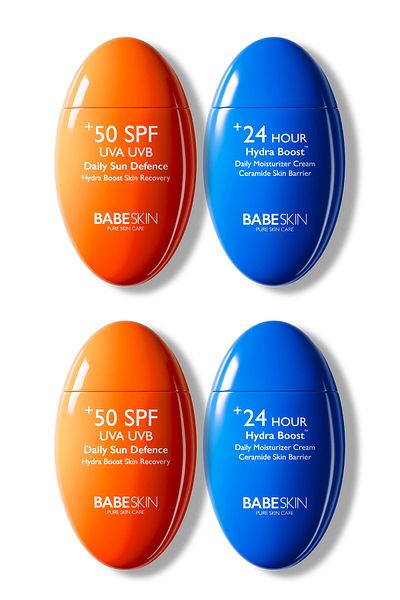 Babeskin +50 SPF Sunscreen - Anti-Wrinkle and Blemish, Cit Barrier Repairing Moisturizer Set 2