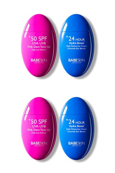 Babeskin +50 SPF Sunscreen - Skin Tone Equalizer and Moisturizer Set 2