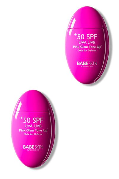 Babeskin Face Sunscreen - Tone Equalizer, Brightening Blemish, Anti-Blemish 50 SPF SET 3