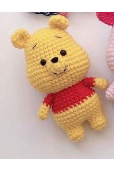 designbyoykum Winnie The Pooh Örgü Oyuncak (11CM)