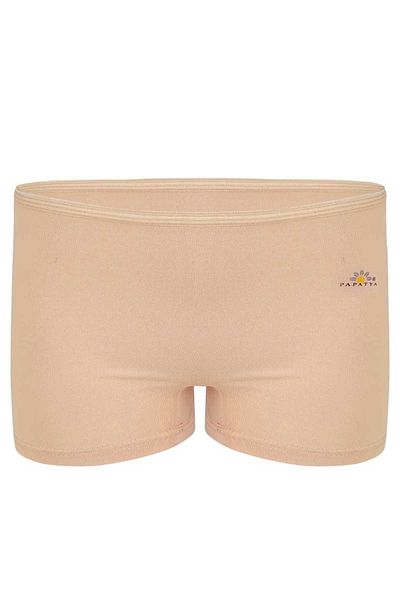 Papatya Beige Women's Boxer Panties
